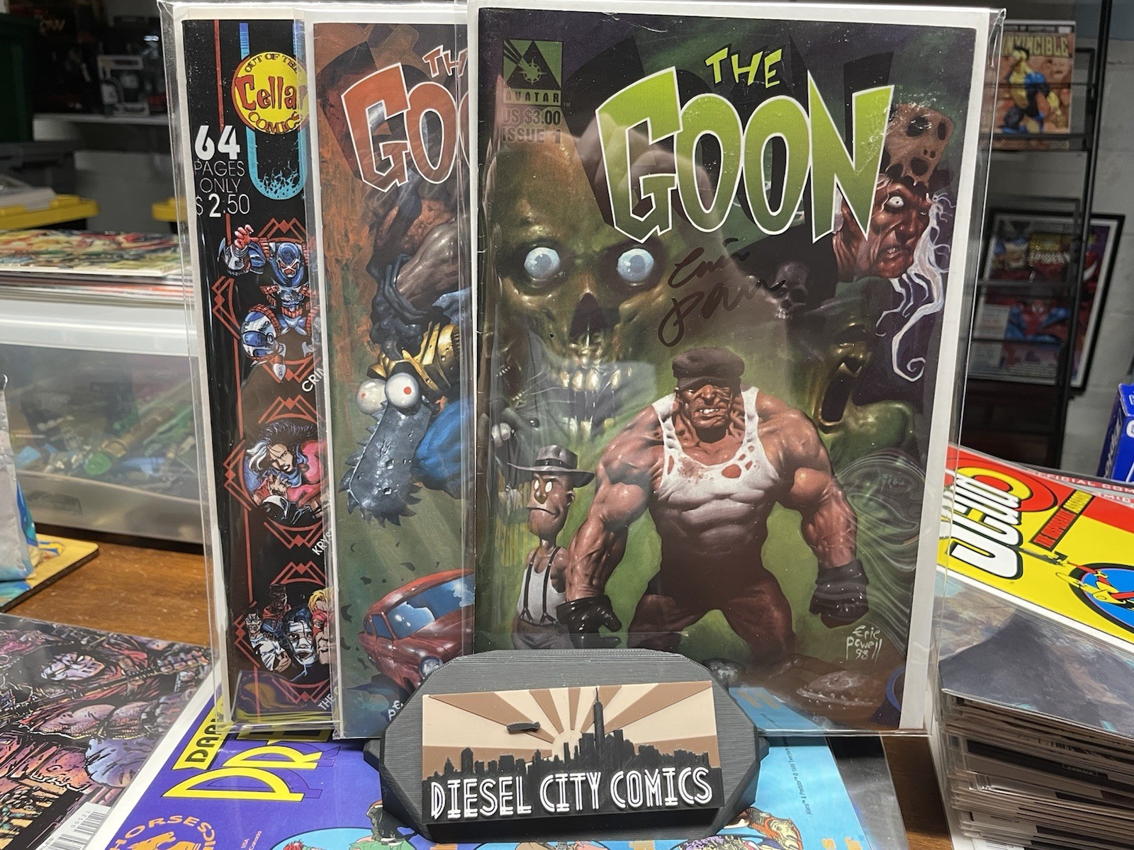 The Goon Comic Lot Avatar Press 3 Comic Books First Appearance