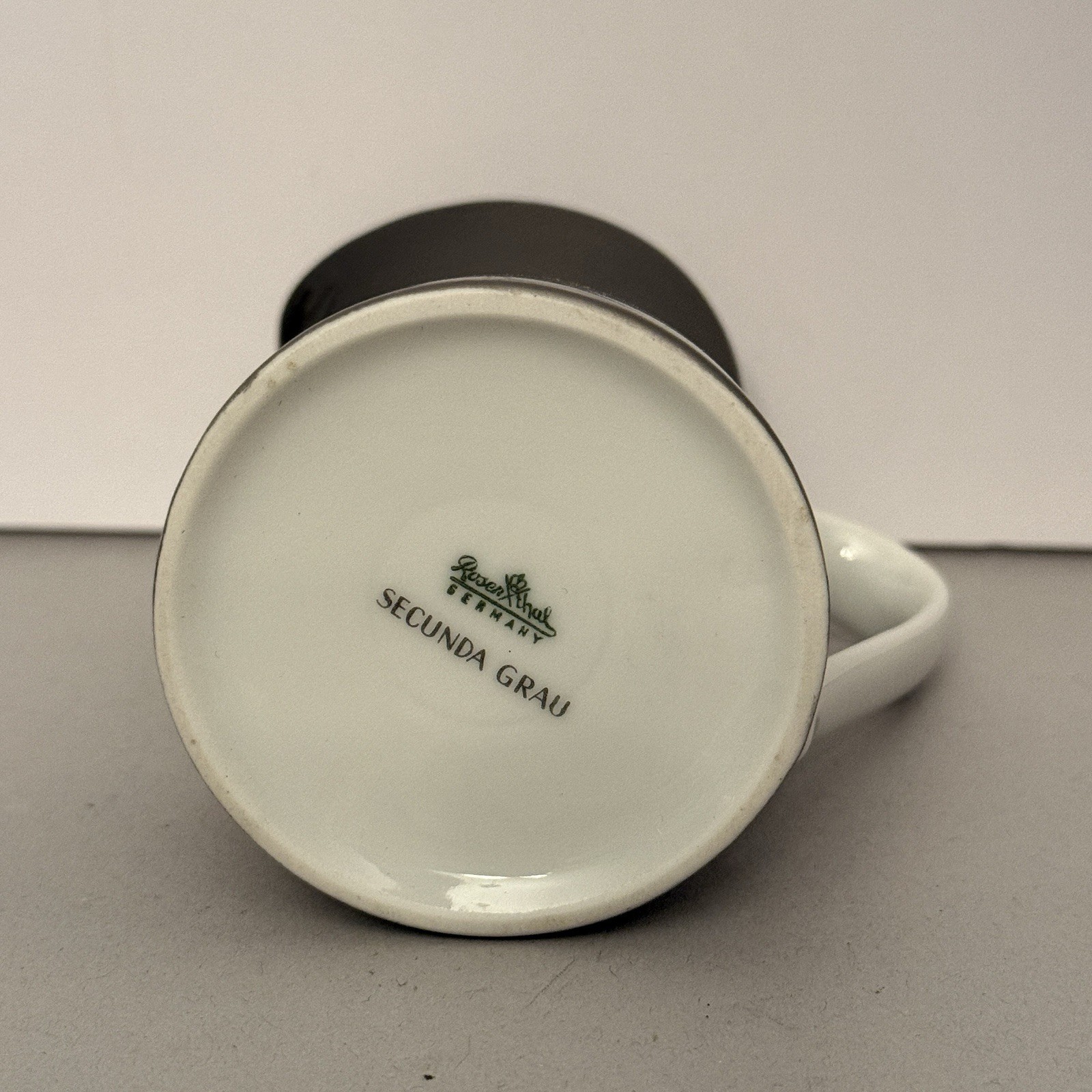 10 Pcs Rosenthal Germany Studio-Linie Coffee Tea Set, Decor Secunda Grey (Grau)