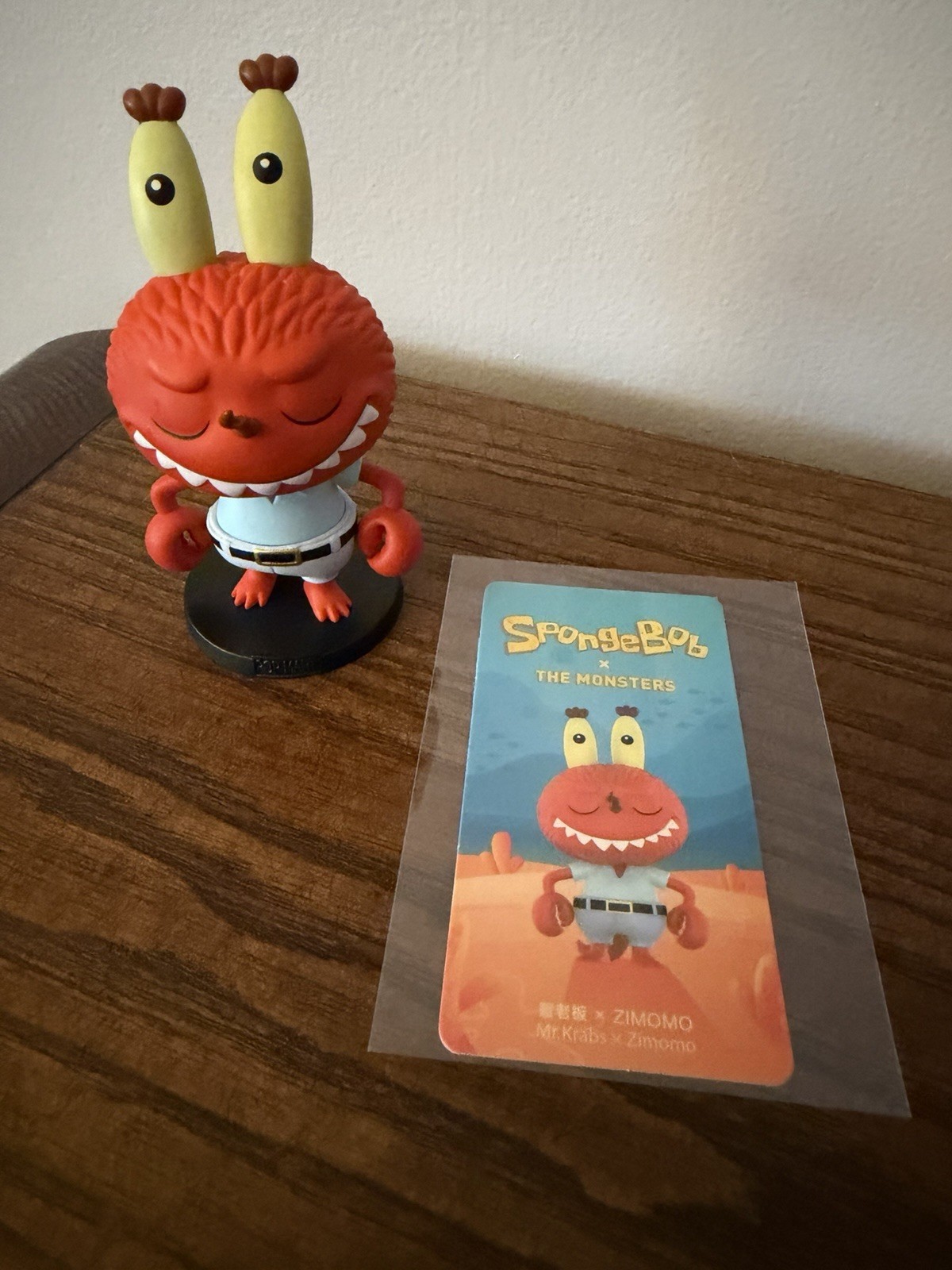 POP MART The Monsters × Spongebob Mr. Krabs Labubu Zimomo~ Confirmed