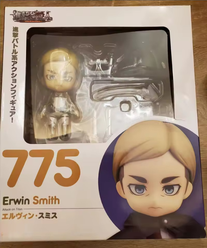 Anime Attack On Titan Erwin Smith #775 PVC Action Figure Toy Model