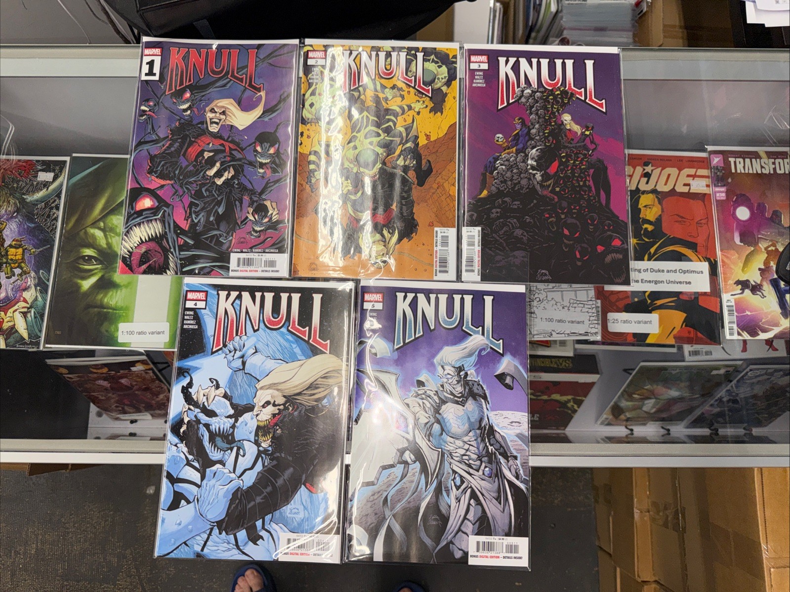 🔥2026 KNULL #1-5 COMPLETE FIRST SERIES SET 🔥 FULL RUN 📚 MARVEL 5/13/26🔥