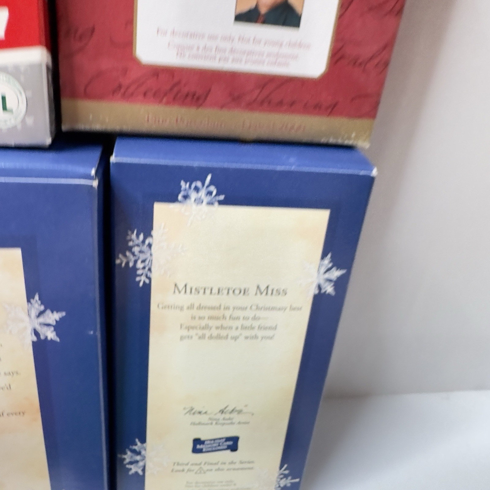 Vintage Hallmark Keepsake Christmas Ornament Lot of 15 Collector Series 1987+
