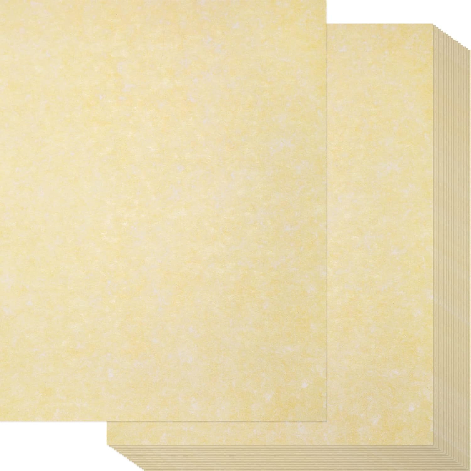 150 Pcs Old Age Parchment Paper 8.5 x 11 Inch Standard Letter Vintage Colored Ol
