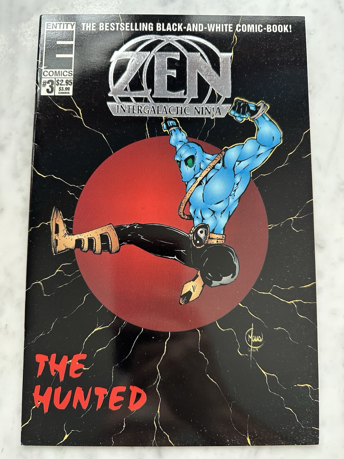 Zen Intergalactic Ninja: The Hunted #3 VF/NM 9.0 -Buy 5 for Free Ship! (1994) WD
