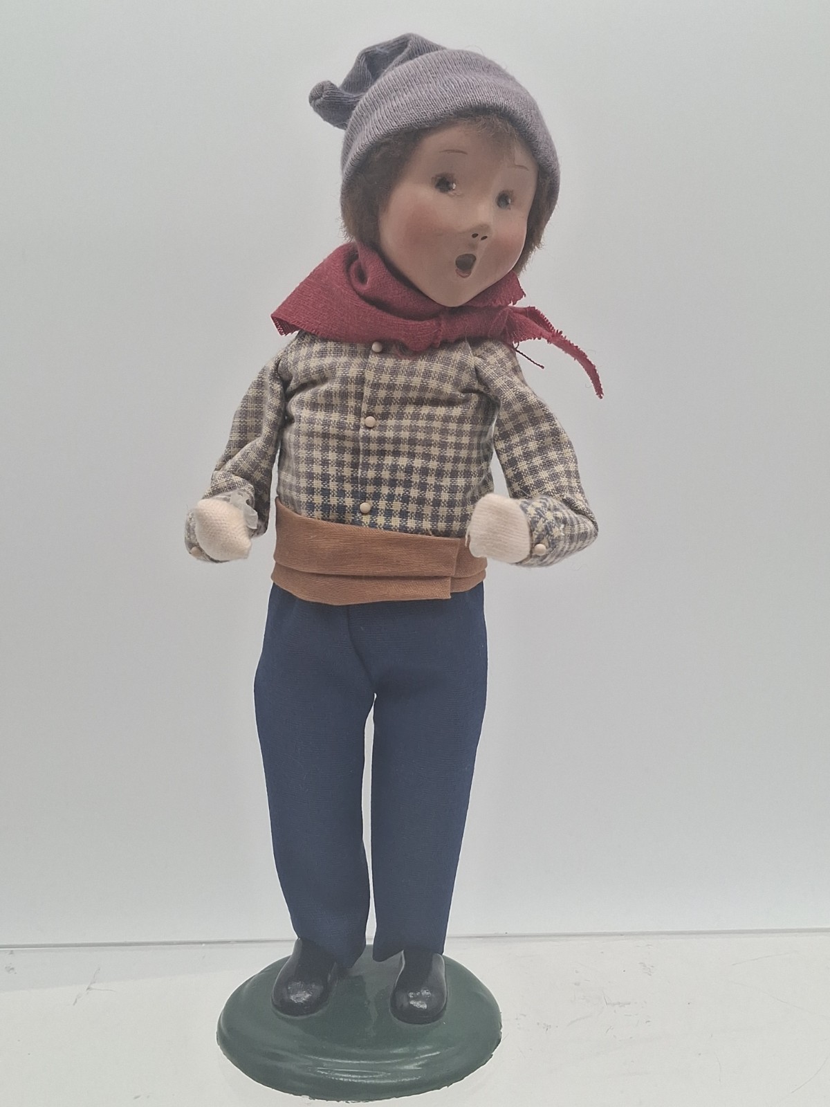 2003 Byers Choice French Boy ~ Missing Basket