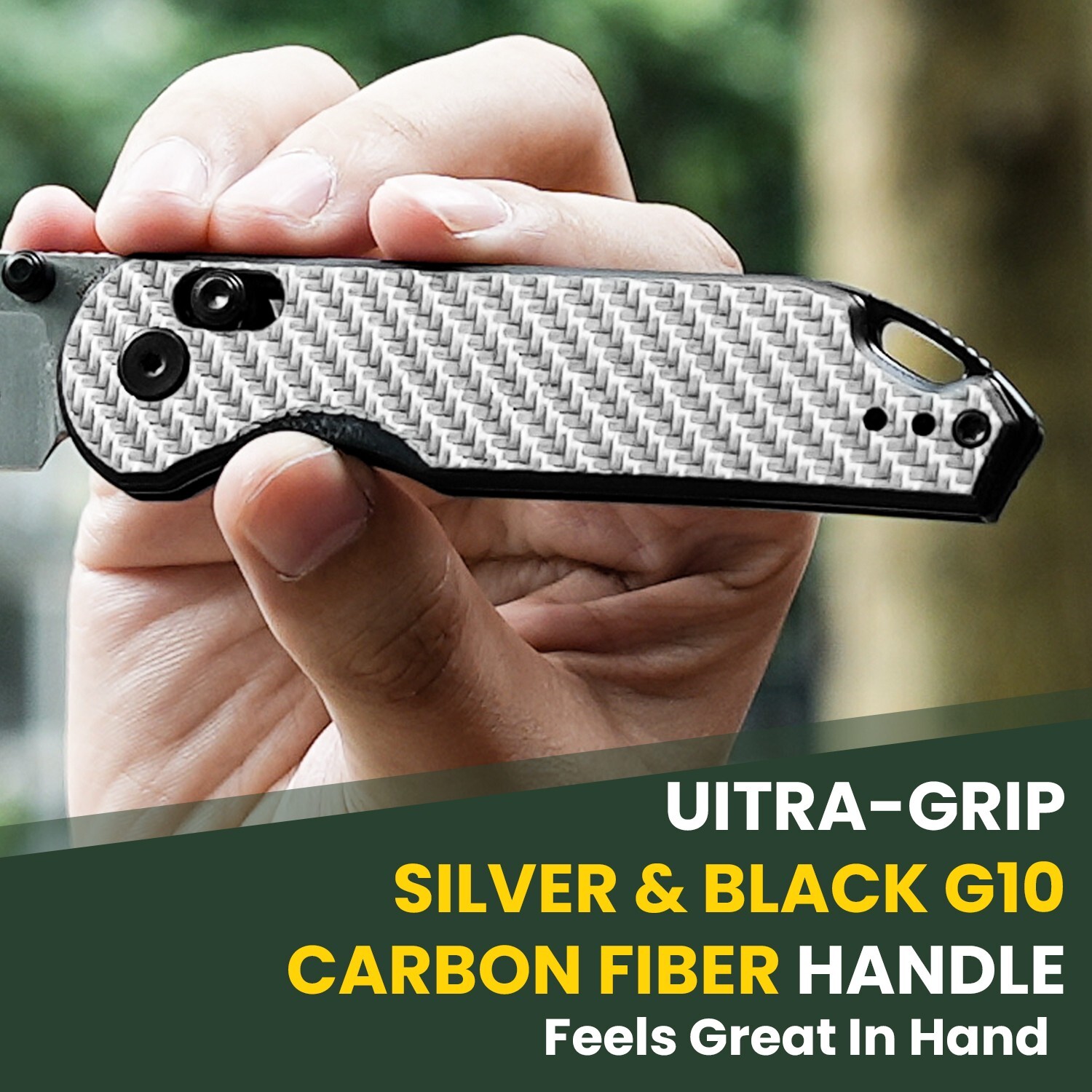 Kizer Assassin Drop Point Folding Pocket Knife Nitro-V Steel Blade Clutch Lock