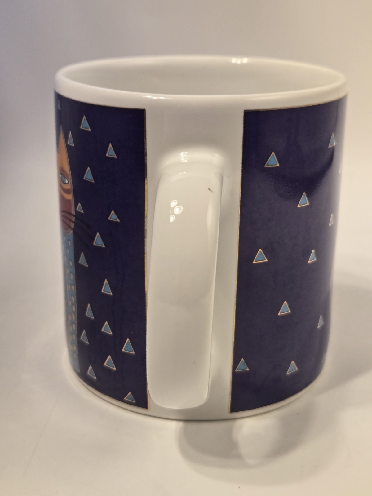 Vintage “Mr Jio Cat” Laurel Burch Designer Whimsical Mug 14oz 1991