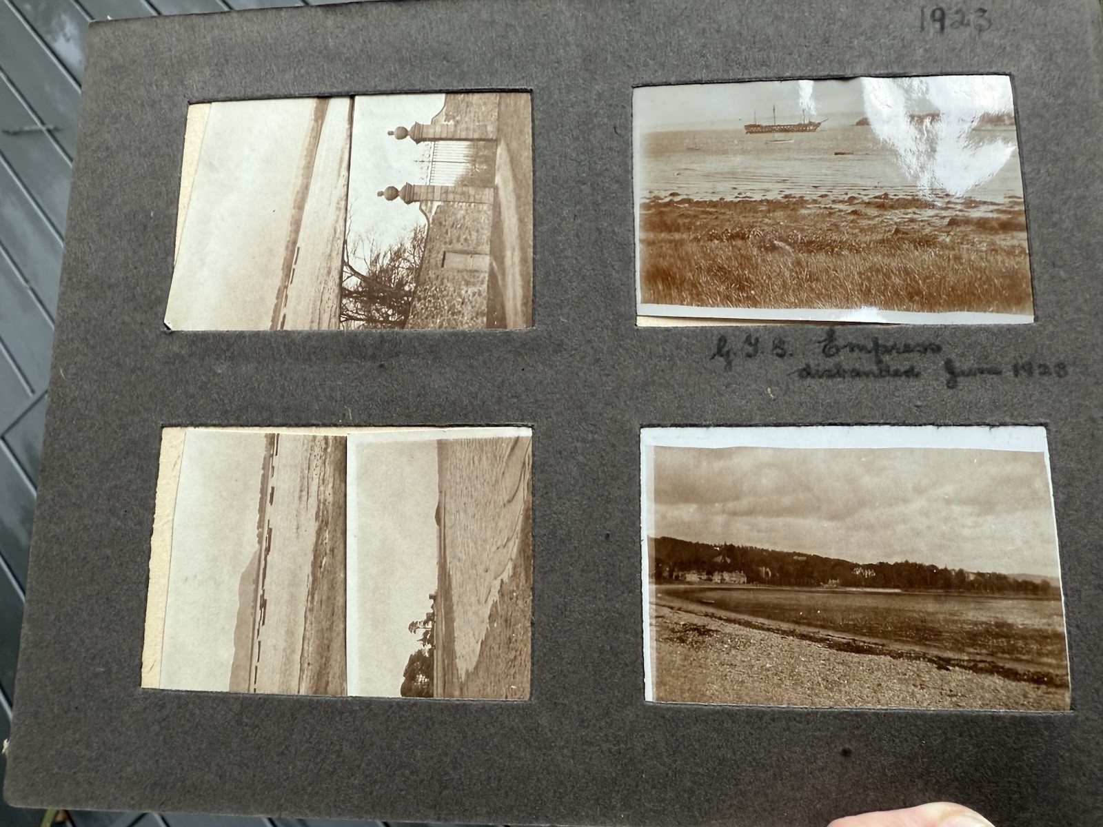 VTG Isle Of Arran Scotland 1920s Photo Album Lochs Glasgow Pladda Kildoran A360