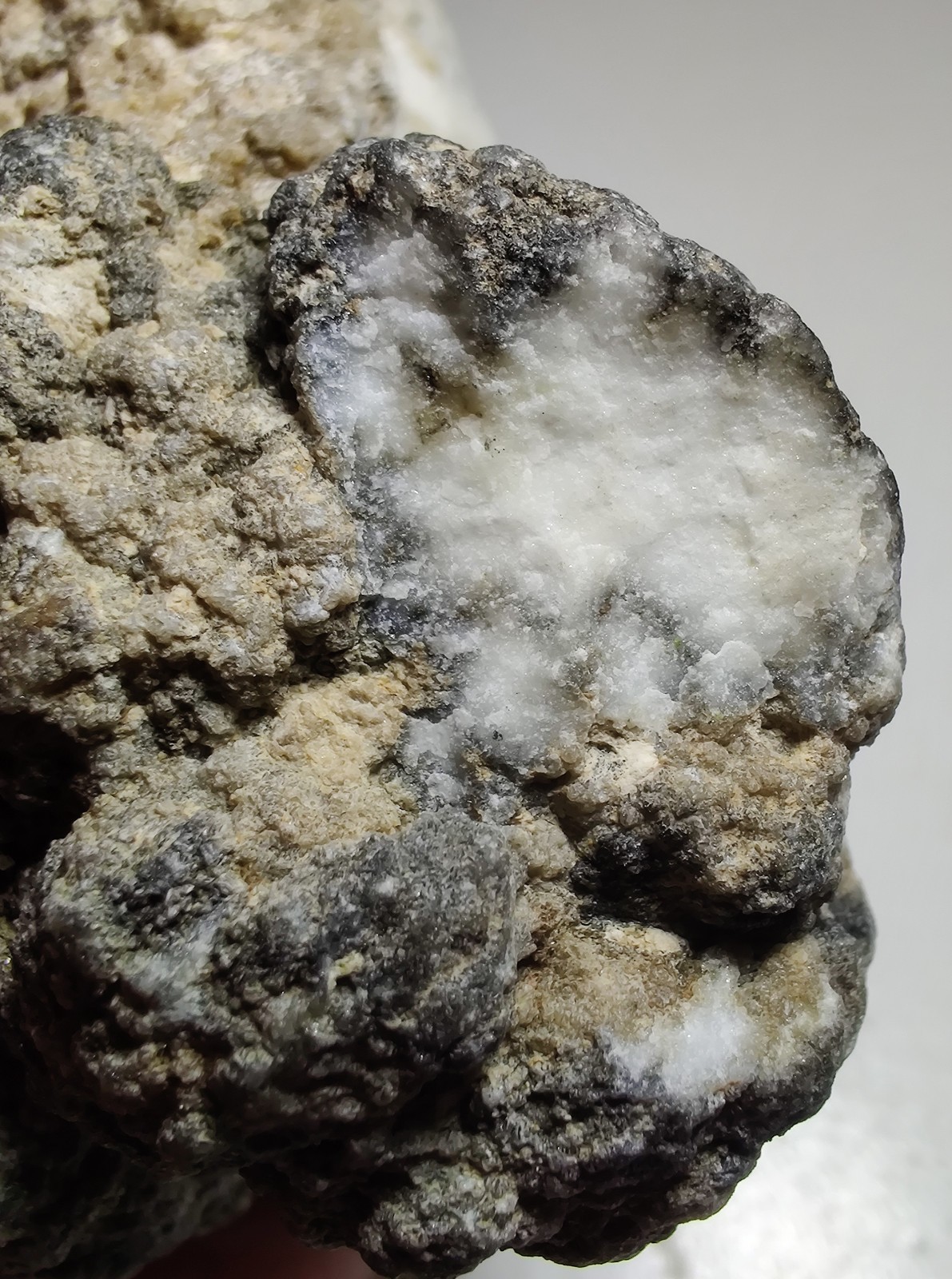 Howlite nodule, fluorescent. Tick Canyon, California. 215 grams.