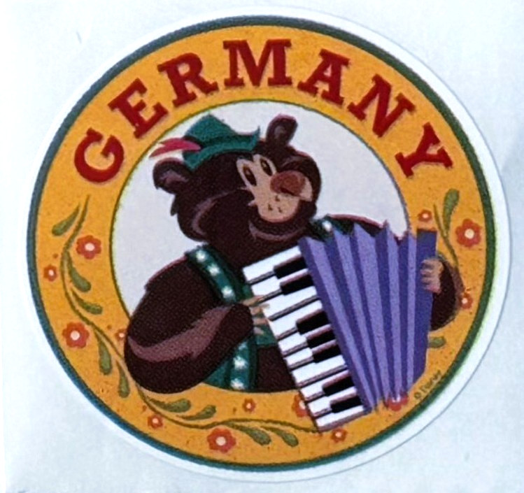 Kidcot Sticker Canada China France Germany Italy Japan Mexico Norway USA UK PICK
