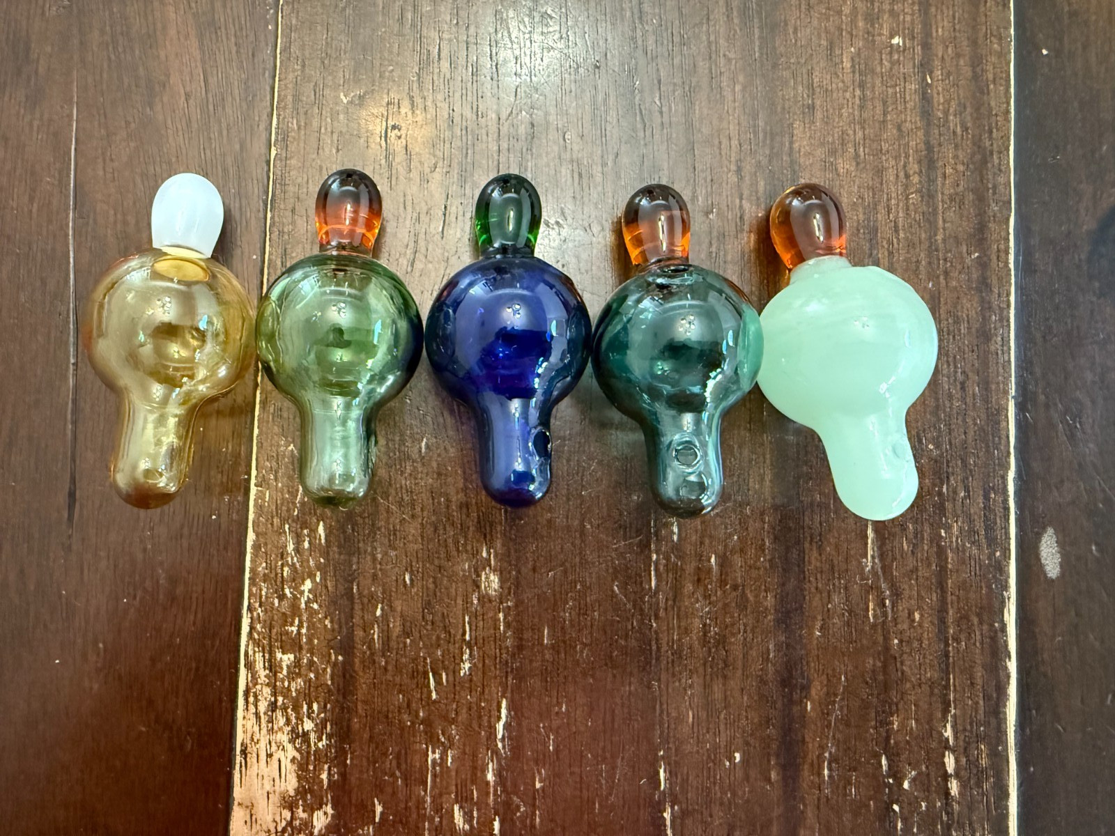 2pack Glass Airflow Directional Bowl Cap – Wide 20mm Random 2 Colors