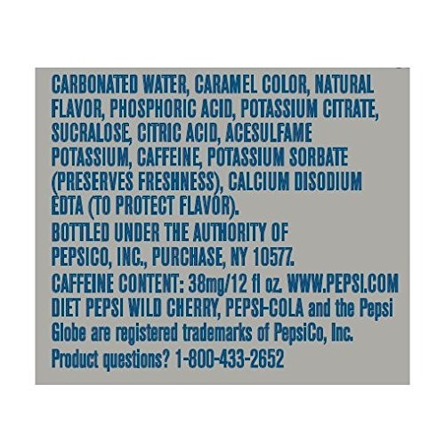 Pepsi Diet Wild Cherry, 12 ct