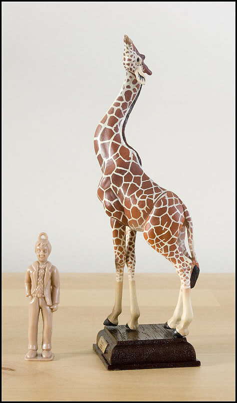 Kitan Club Nature Techni Colour Africa giraffe figure not Kaiyodo