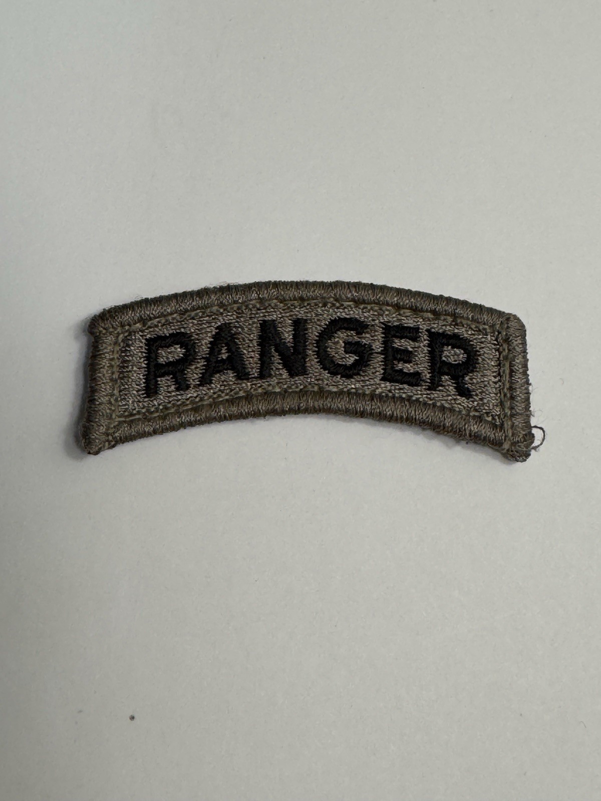 US Army Ranger Tab OCP Subdued Uniform Patch Hook & Loop