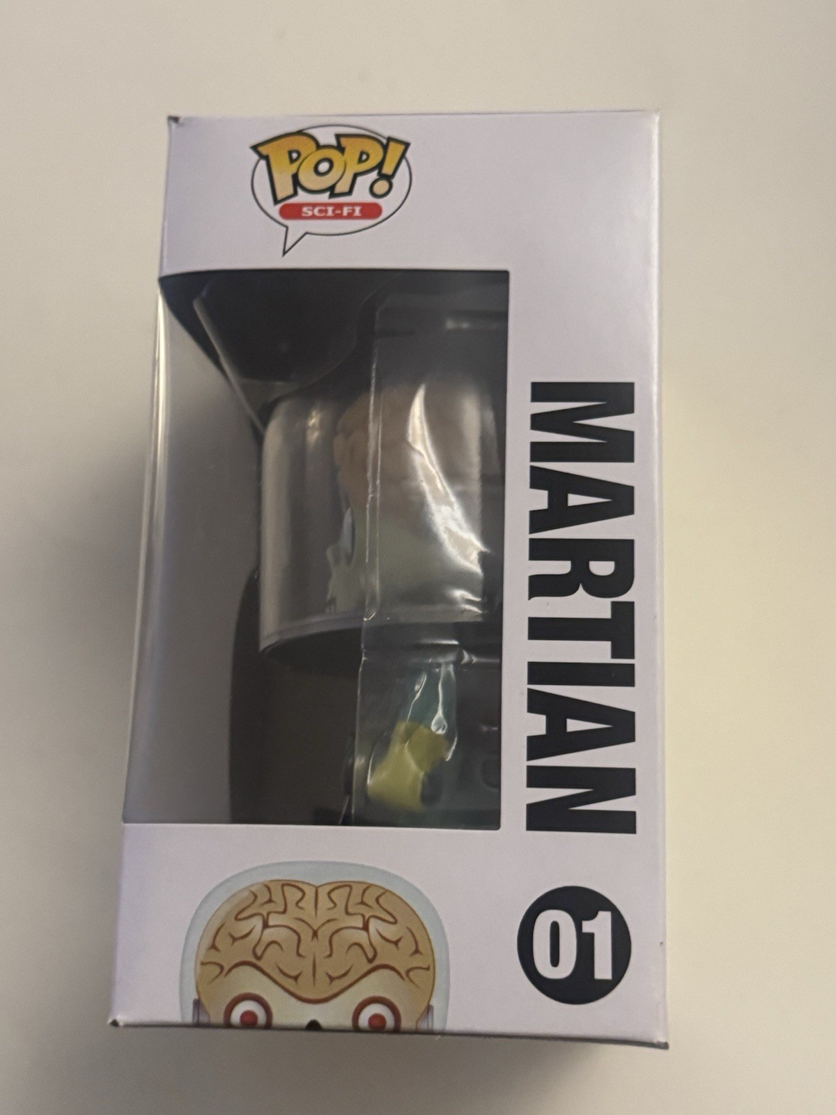 Funko Pop! Sci-Fi Mars Attacks Martian Figure 01 – New In Box W/ Protector Case