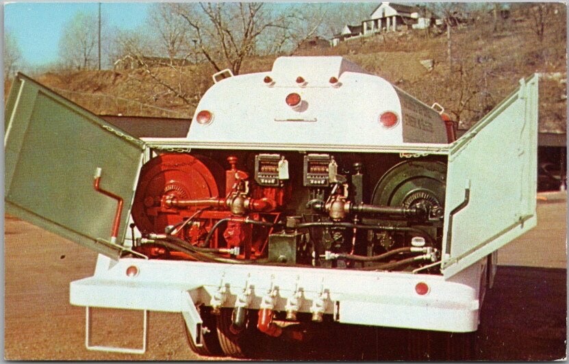 Vintage 1950s Advertising Postcard “ARDMORE HYDRAULIC DRIVE SYSTEM” Unused
