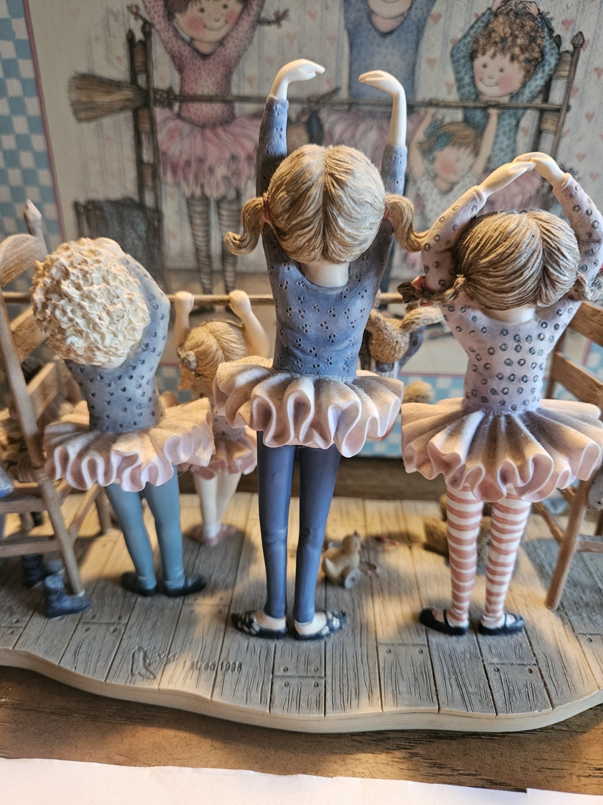 Special Friends Ballerinas 1st Edition 1998 Lang & Wise Very Good Cond. WITH BOX