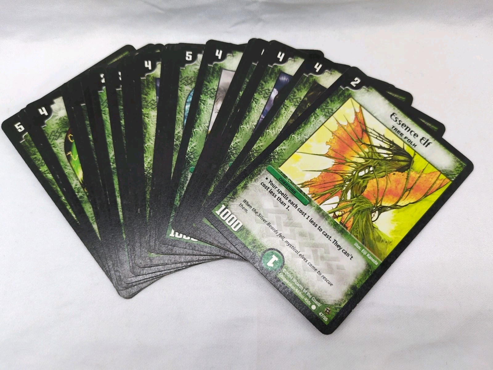 Lot Of (23) Duel Masters Nature Civilization Trading Cards Moderately Played
