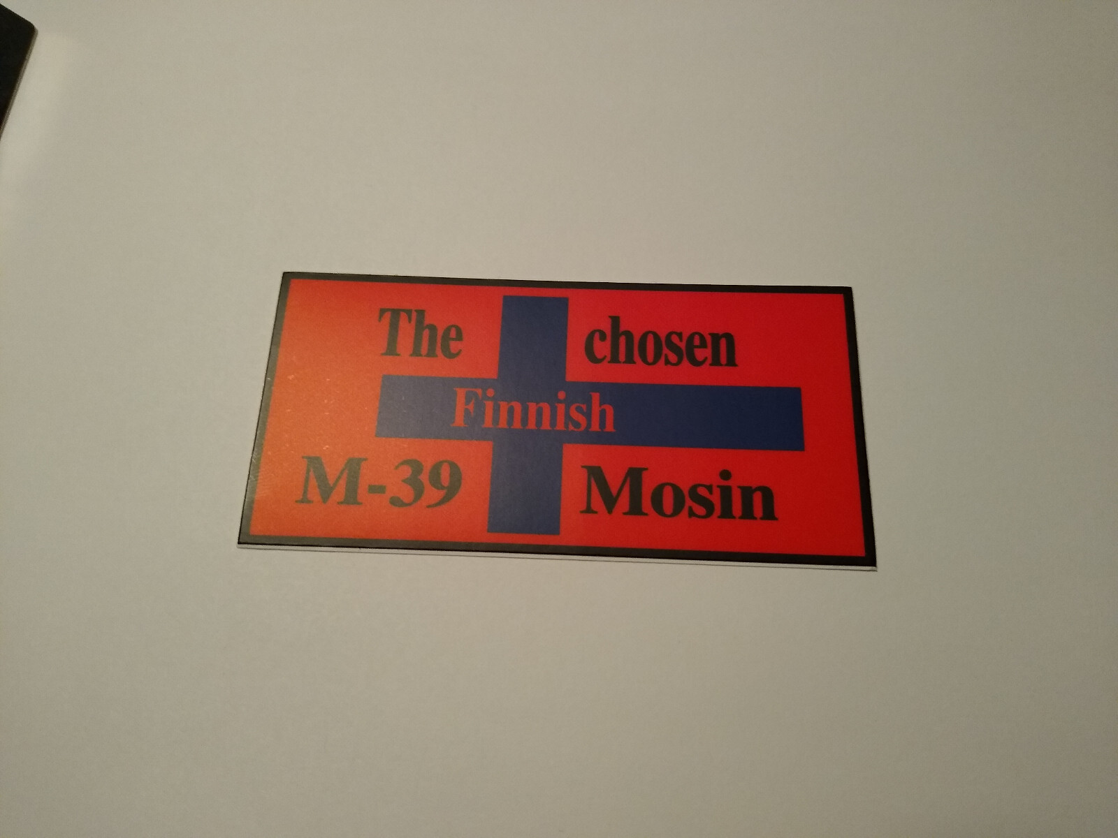 Mosin Nagant Finnish M-39 decal