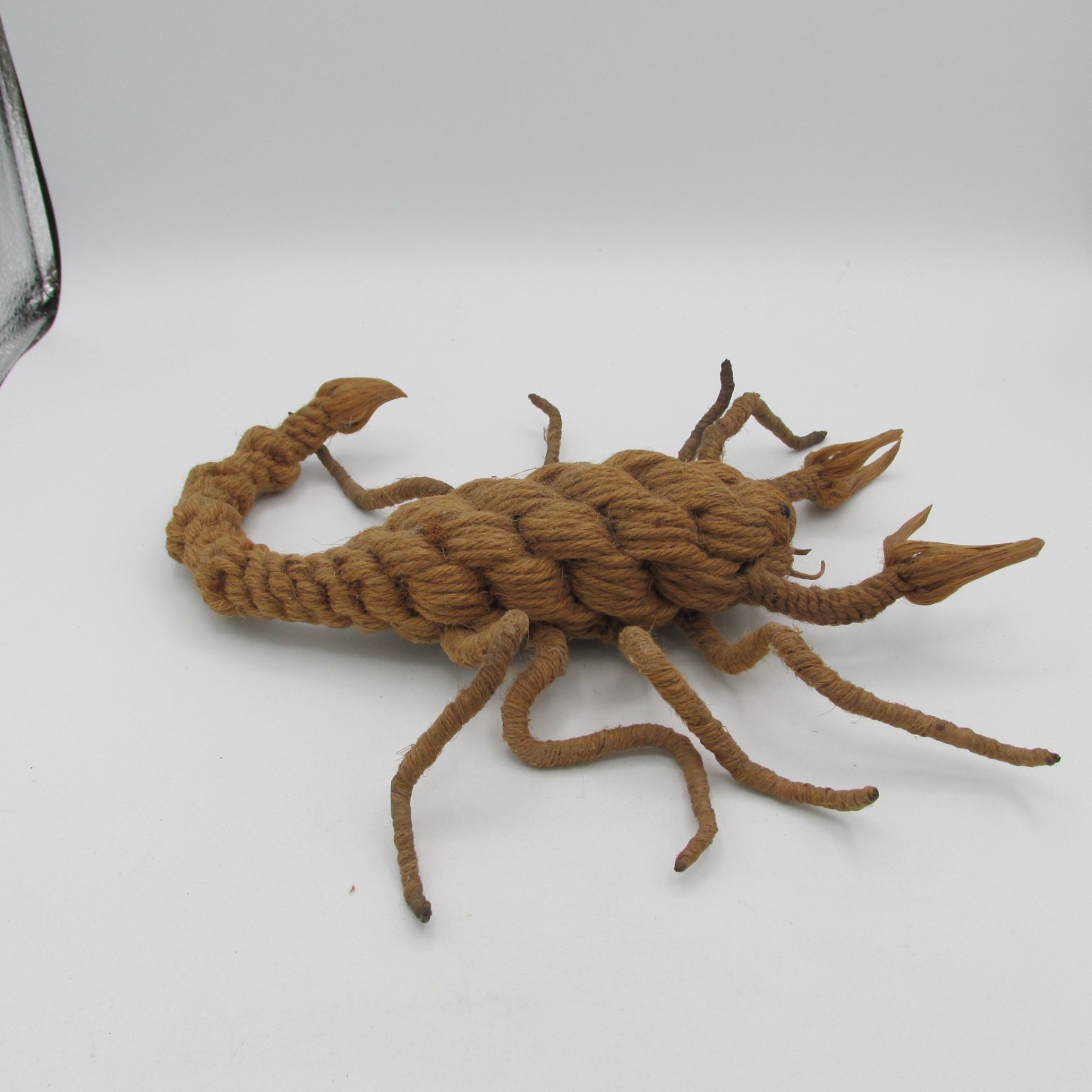 Kay Bojesen Jorgen Bloch Danish Mid Century Vintage Jute Woven Rope Scorpion