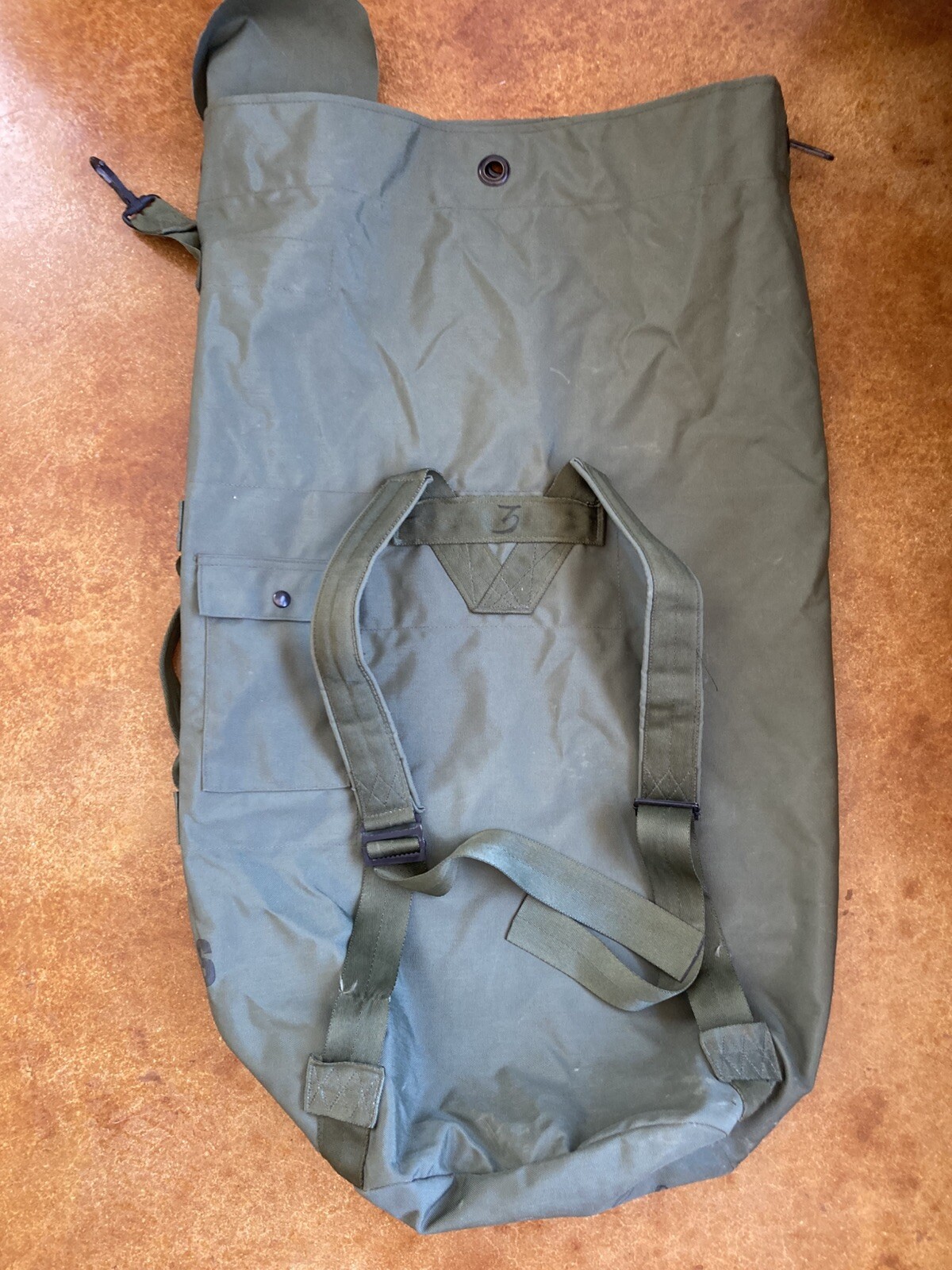 Bag, Duffel, Nylon | USGI Surplus Duffle | With shoulder straps | Top Load