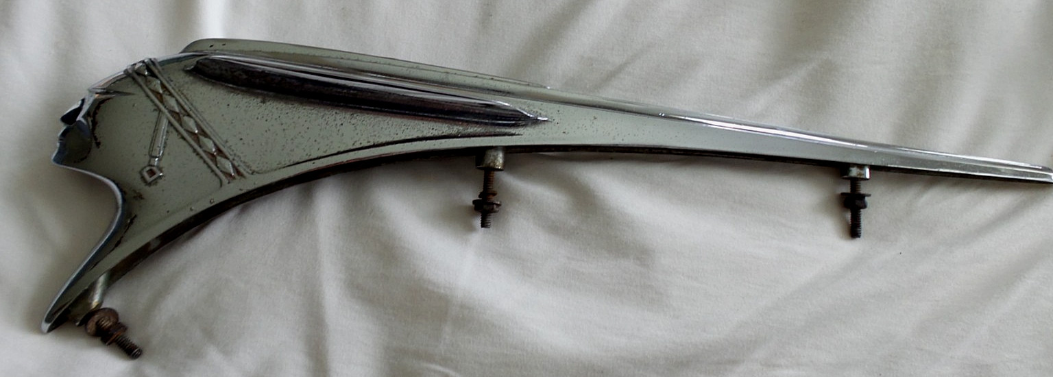 1949 Pontiac Flying Chief Chrome Hood Ornament