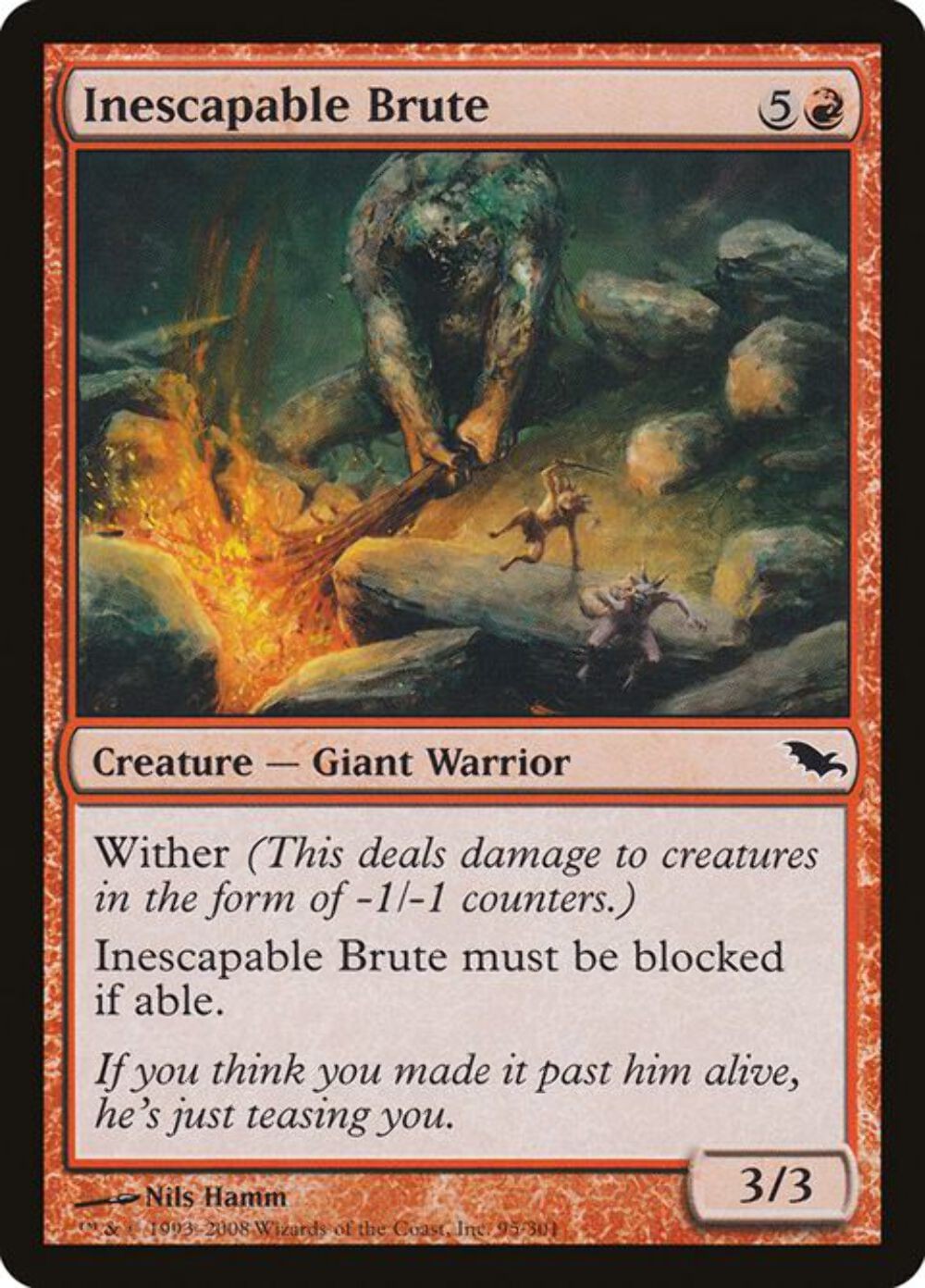 Inescapable Brute (95)