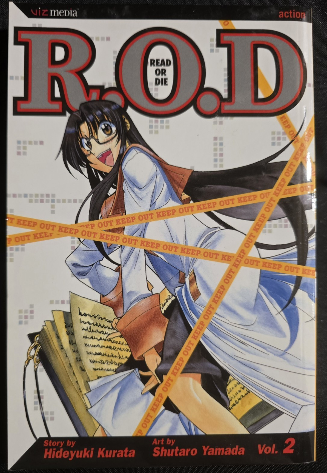 R.O.D Read or Die Vol. 2 Manga Trade Paperback English Action VIZ Media