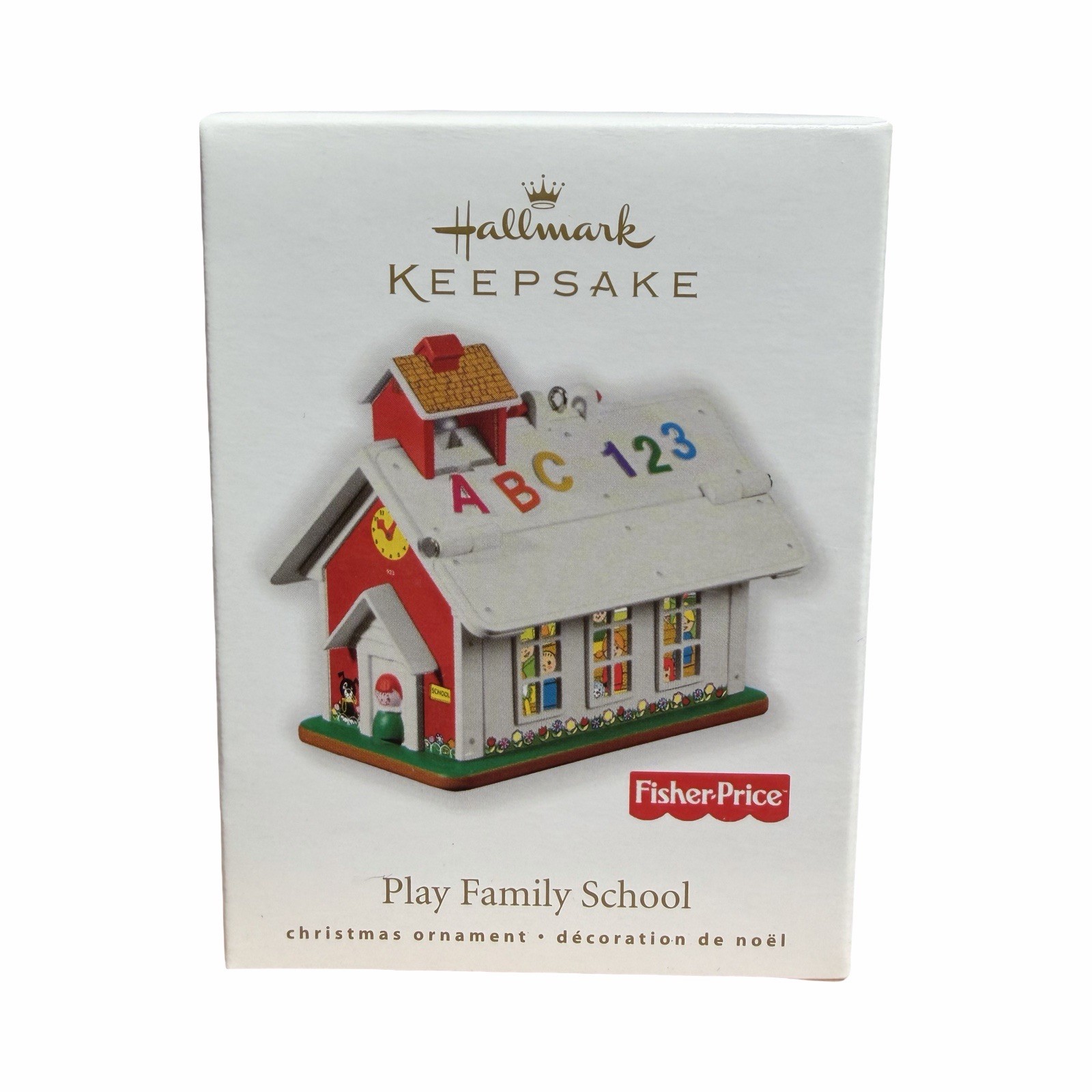 2010 Hallmark Keepsake Fisher-Price Play Family School Ornament – Vintage Toys