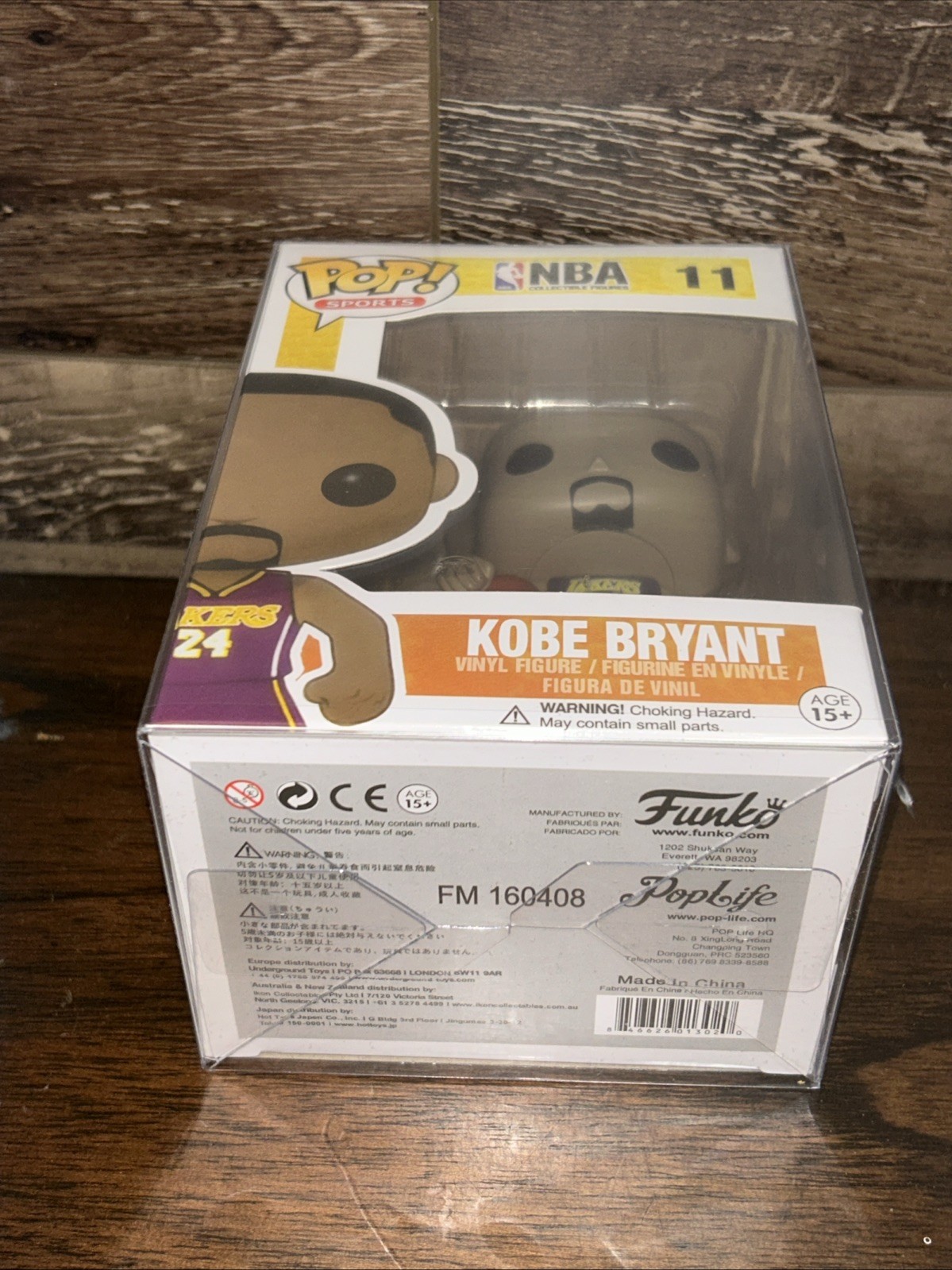 Funko Pop! Vinyl NBA Kobe Bryant #11 Basketball Figure Los Angeles Lakers