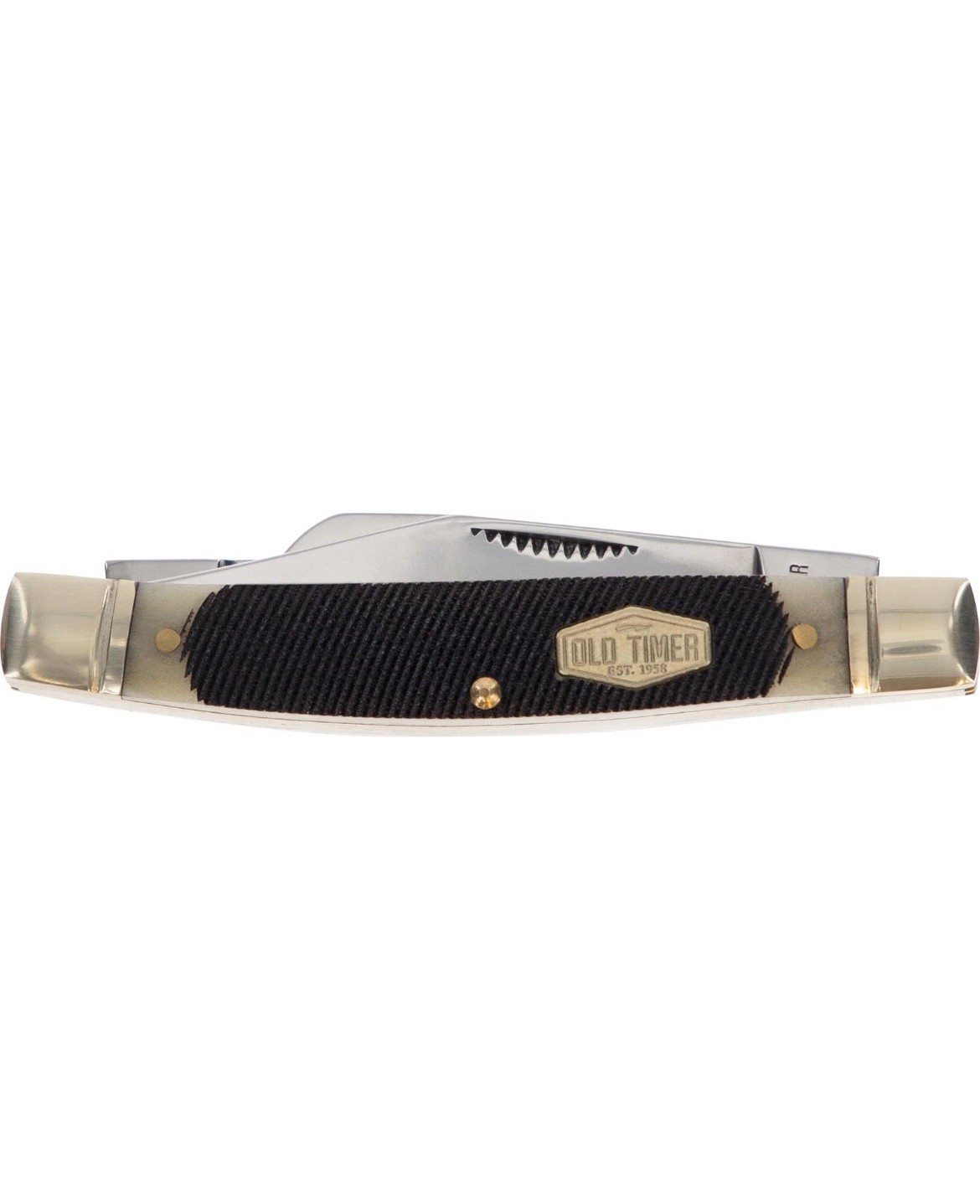 Old Timer Genuine Bone Middleman 5.6in S.S. Traditional Folding Pocket 34OTB