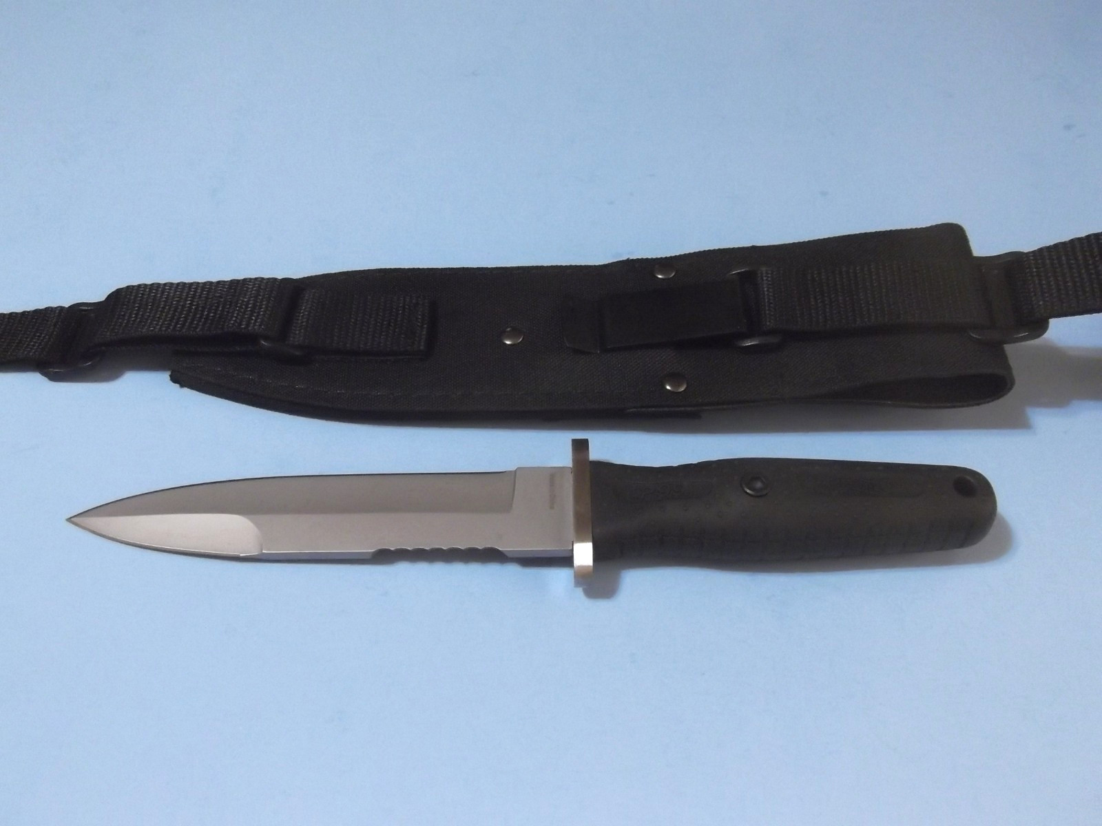 WALTHER 52179 P99 Tactical Knife sawback fixed blade dagger 10 3/4″ overall NEW!