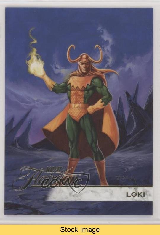 2019 Flair Marvel Flairium Tier 3 Loki #113 READ 01pz