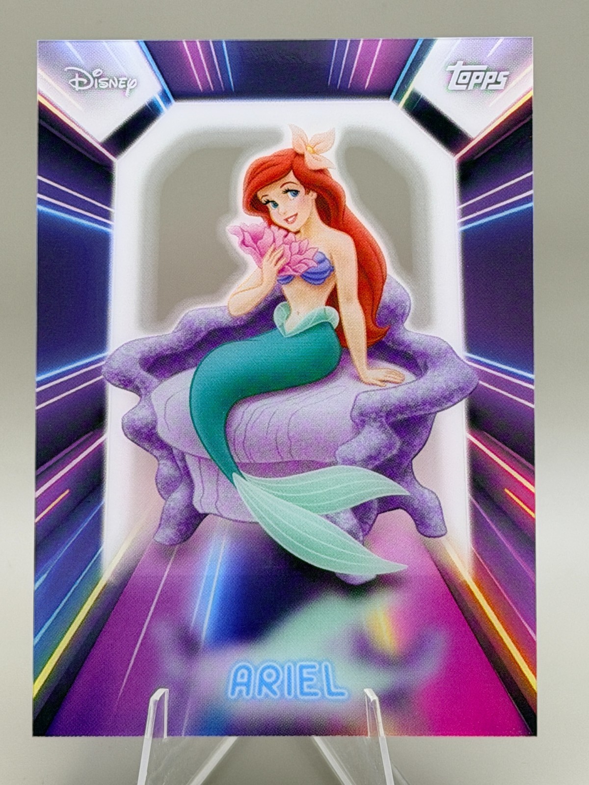 2026 Topps Disney Neon: Illuminated Lights ~ NPL-3 Ariel