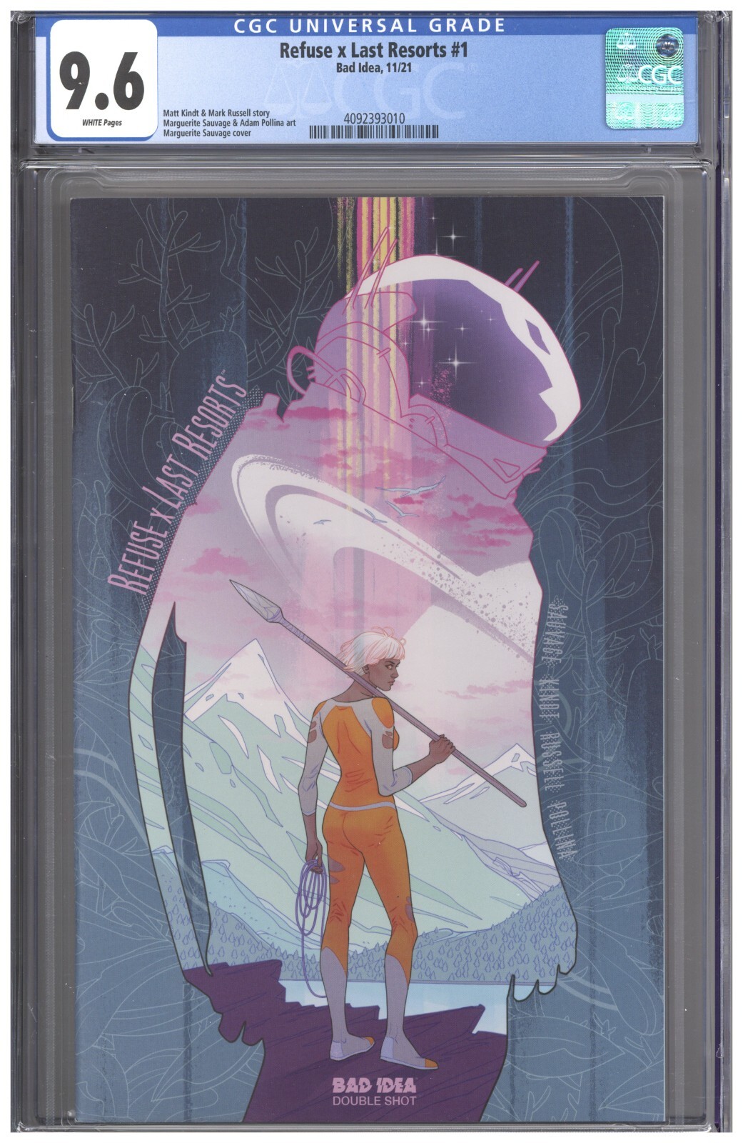 Refuse X Last Resorts #1 CGC 9.6 1st First Printing Edition Bad Idea Comics 2021