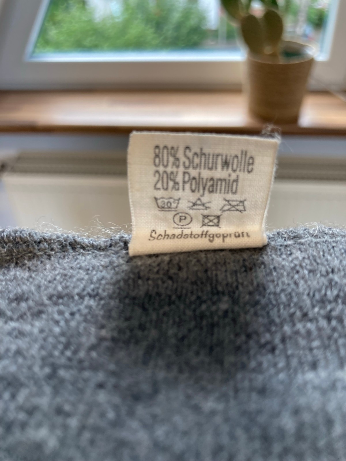 Bundeswehr wool scarf gray BW scarf army Bundeswehr Wehrmacht without stripes orig.