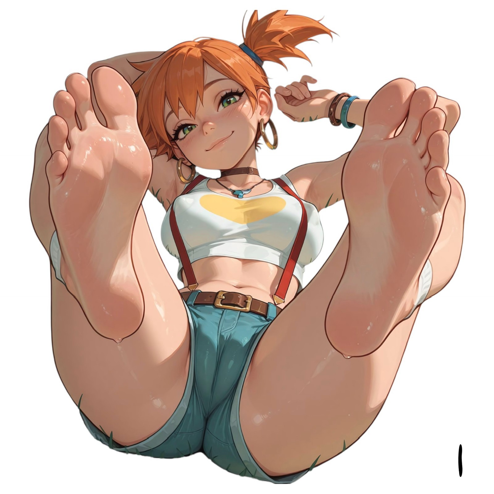 MISTY POKEMON 6″ VINYL STICKER CAR DECAL LEWD WAIFU CARTOON COMIC ANIME MANGA