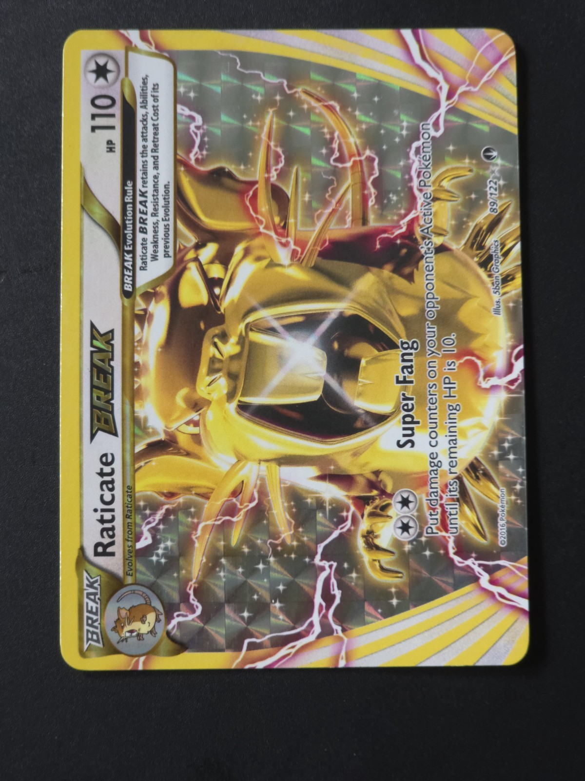Raticate BREAK 89/122 (Pokémon BREAKpoint Set)