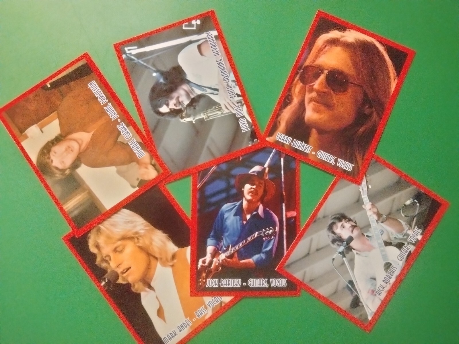 J2 Classic Rock Cards lot of (6) FIREFALL🎸 band pack fresh Free Ship