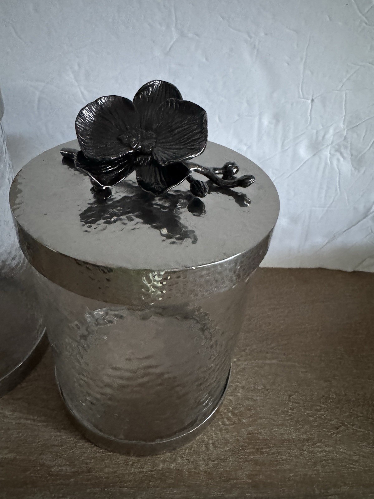 Michael Aram Black Orchard Cansters Large Medium And Small