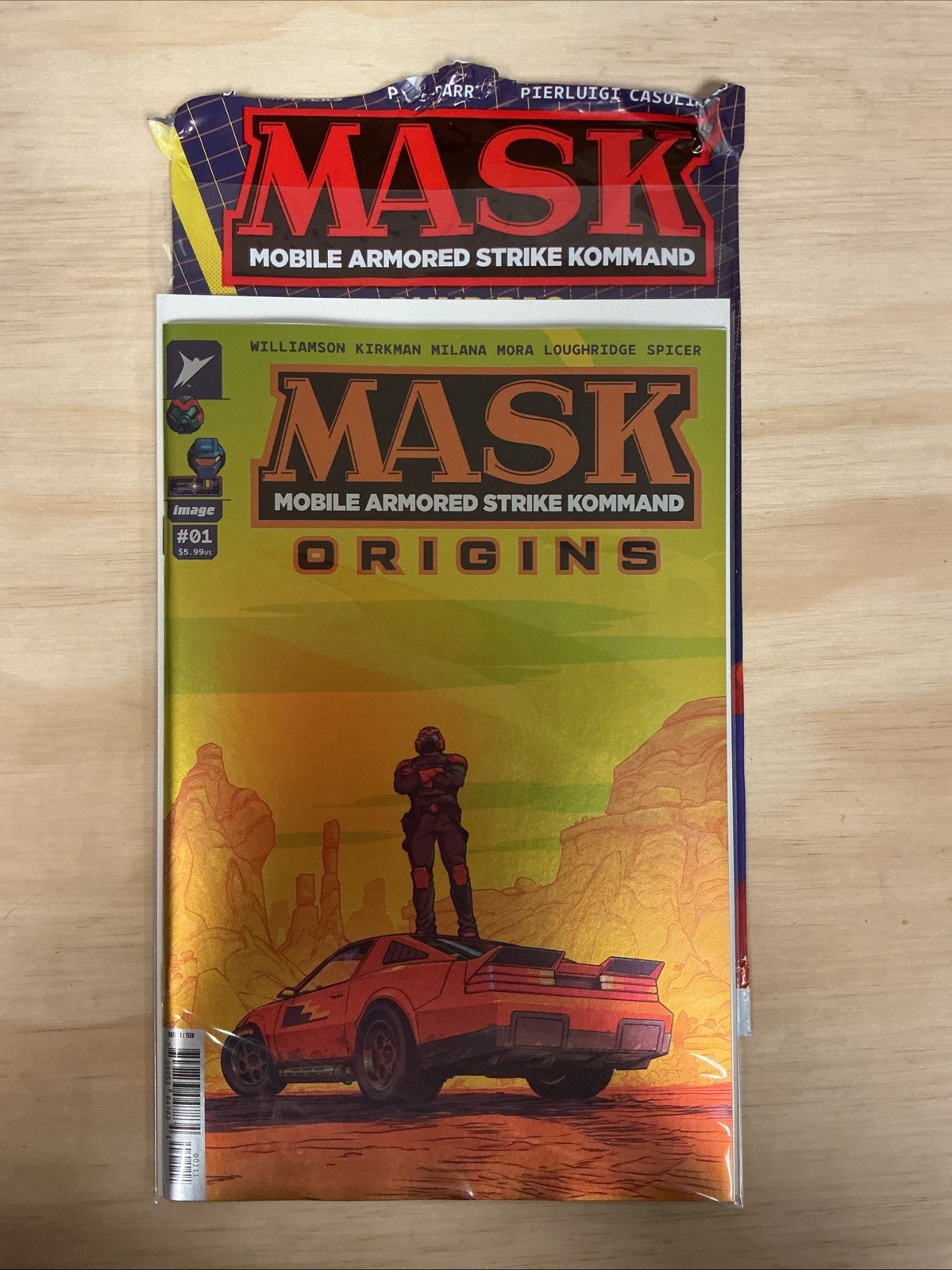 M.A.S.K. Origins #1 Gold Foil Mystery Variant R Energon Universe (Blind Bag #1)