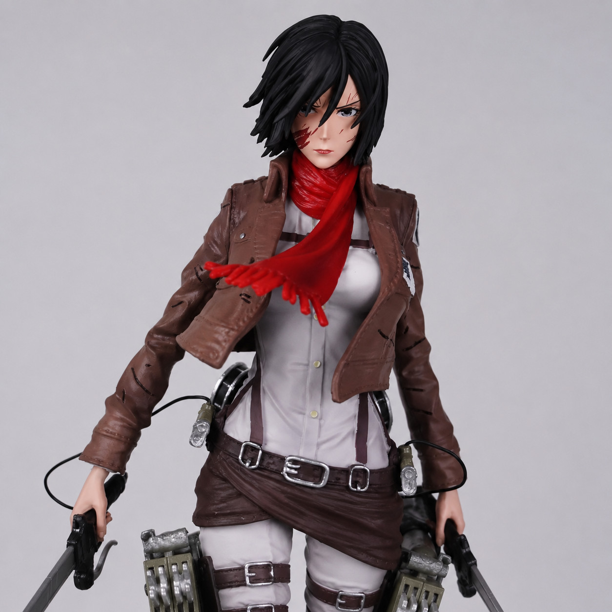 Mikasa Ackerman Statue Attack On Titan 30CM PVC Display Model Collector Figure