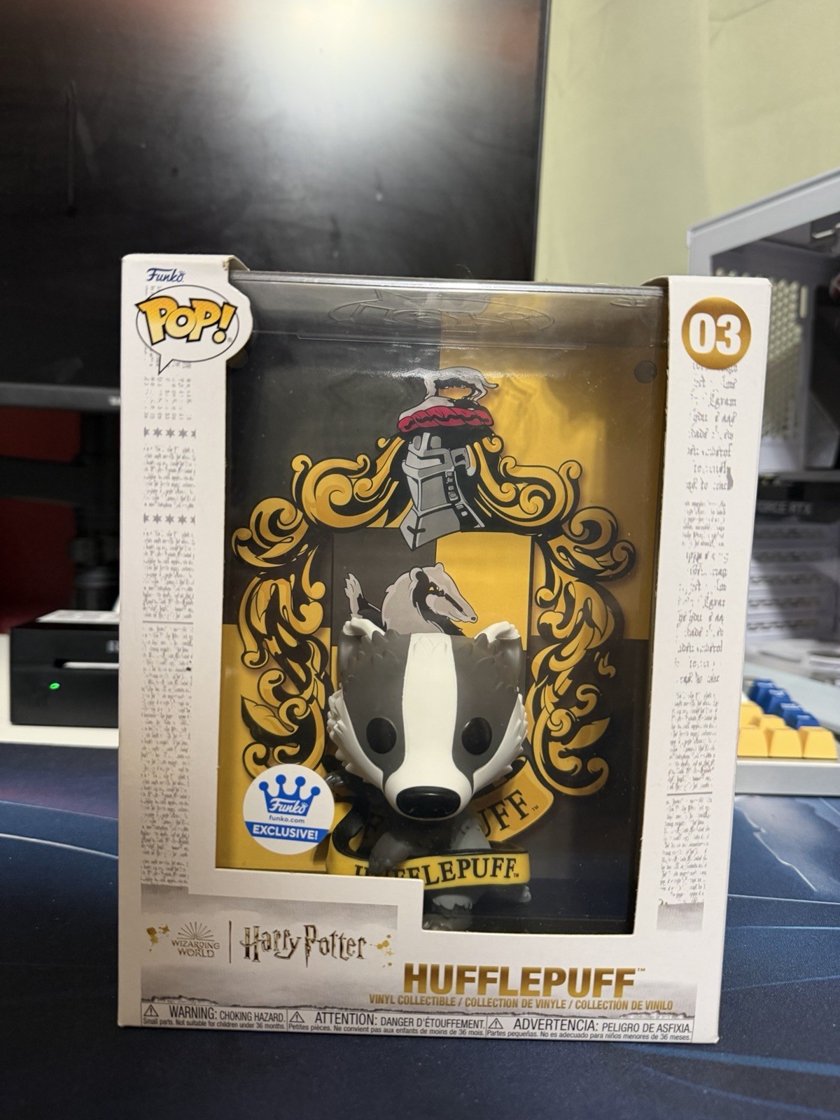 Funko Pop! Harry Potter Hufflepuff #03 Funko Exclusive Cover Art