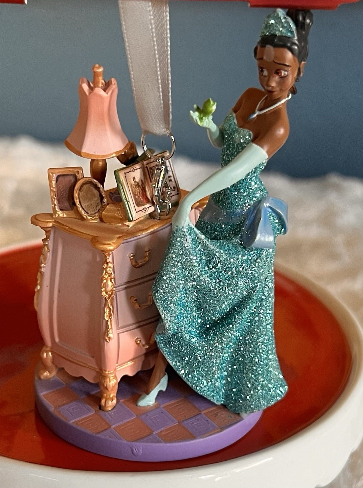 The Princess and Frog & Tiana “The Magic Kiss” Disney Sketchbook Ornament