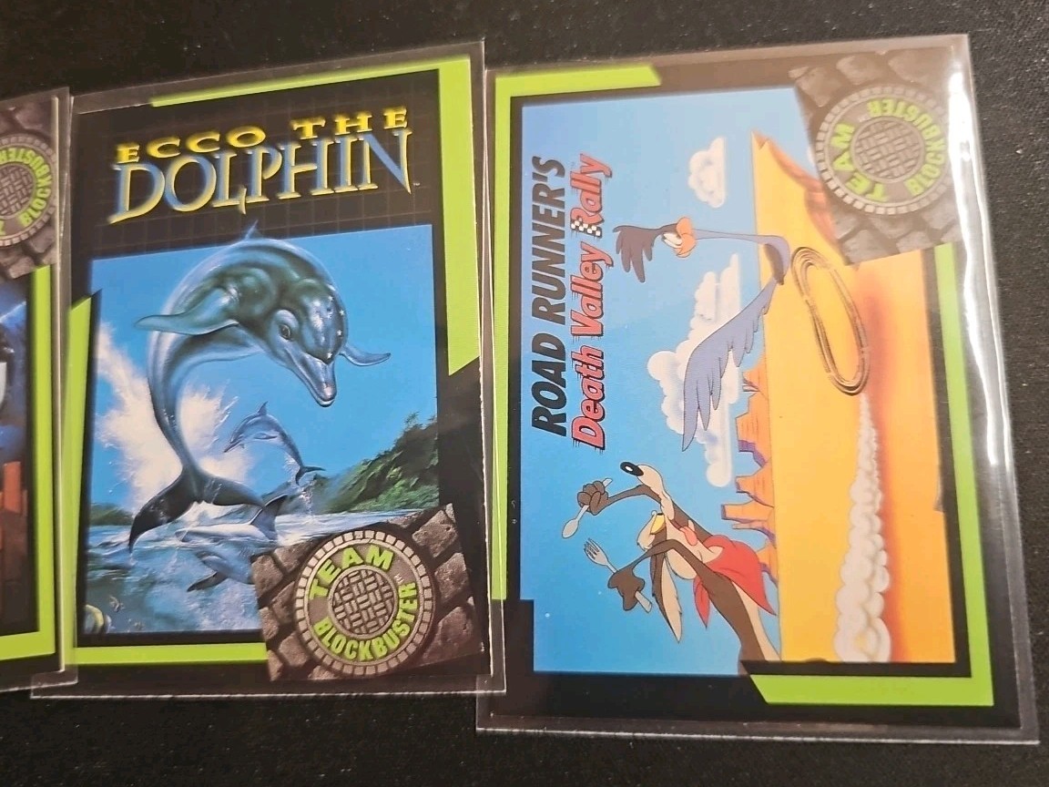 1993 TEAM BLOCKBUSTER CARD LOT Eco/Death VALLEY RALLY/MORE