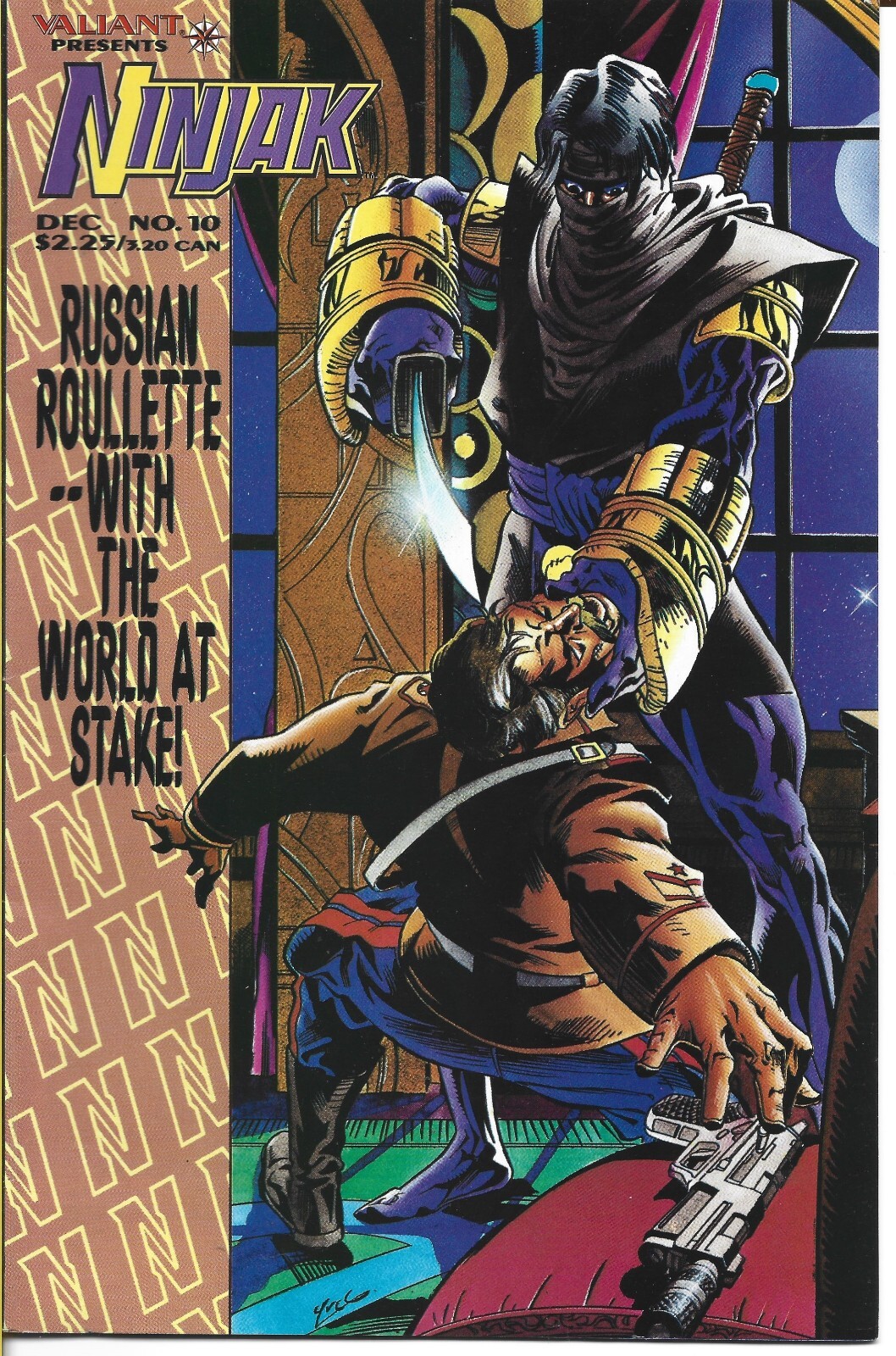 NINJAK #10 VALIANT COMICS 1994 BAGGED AND BOARDED