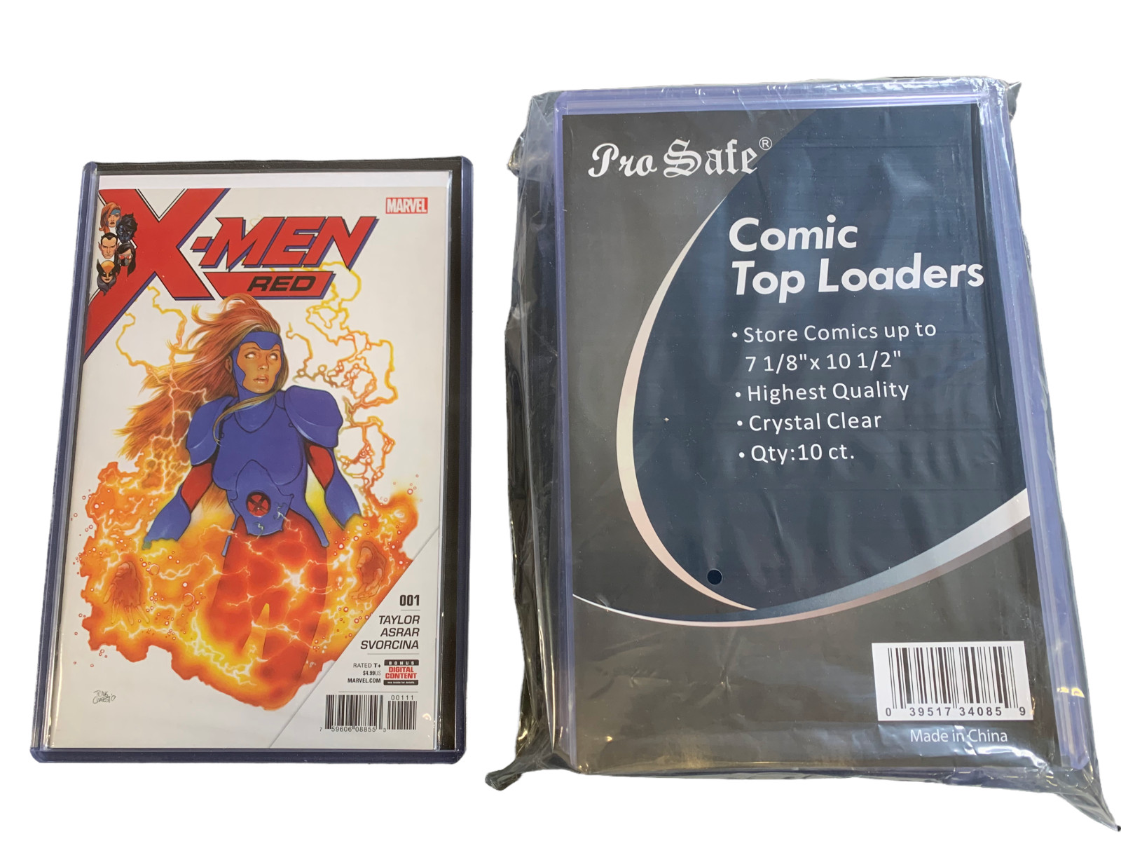 10 Comic Toploaders 7 1/8″ x 10 1/2″ MODERN CURRENT COMICS Top Loaders NEW