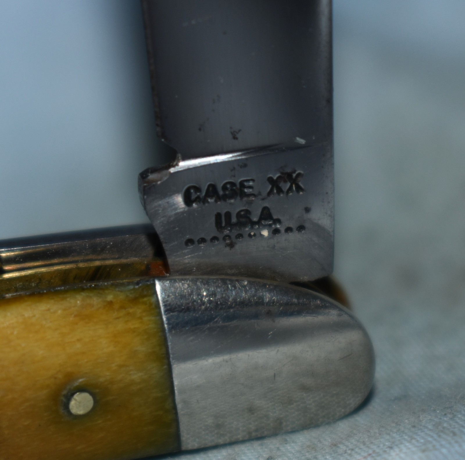 RARE VINTAGE CASE XX STAG PEANUT JACK KNIFE 5220 10 DOT 1970 “SUPER NICE!!