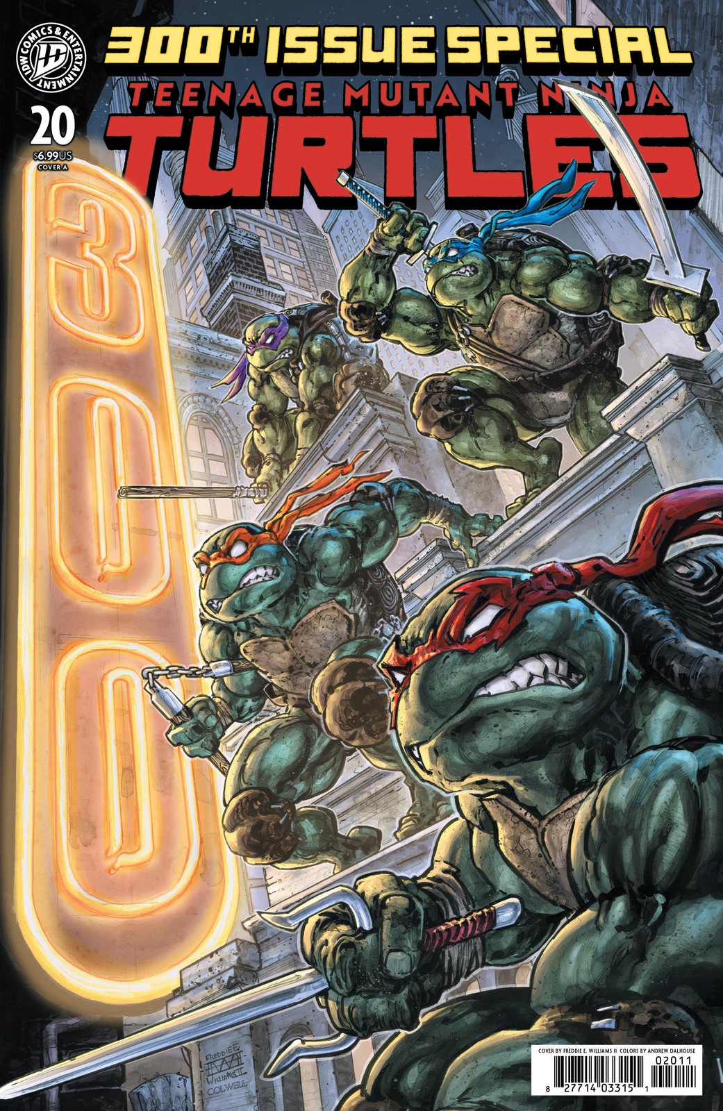 Teenage Mutant Ninja Turtles #20: 300th Issue Special CVR A Pre Order 7/22/26
