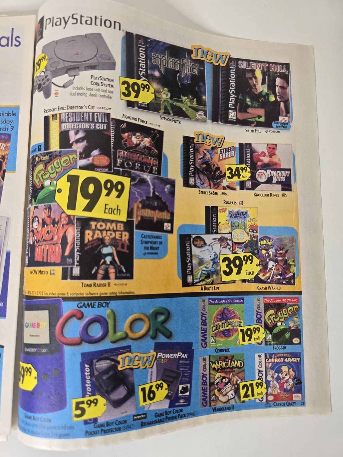 Best Buy March 7 1999 Electronics Catalog PlayStation Computer 31 Pages Vintage